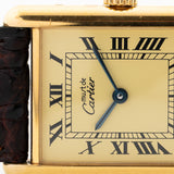 Cartier Tank Vermeil 1990