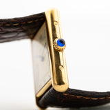 Cartier Tank Vermeil 1990