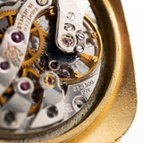 Patek Philippe 18k Quadrato Blu Corteccia anni '70