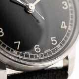 Omega Siringa nera Art Deco 1935