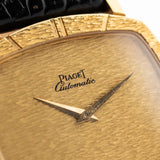Piaget TV Automatico 18k Bark anni '70