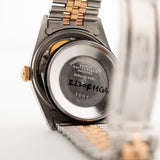Rolex Datejust Pie Pan Oro Rosa 1974