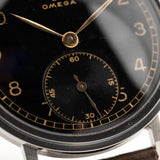Omega Sub Second Nero Dorato 1935