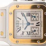 Cronografo Cartier Santos Galbée anni 2000