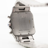Cronografo Cartier Santos Galbée anni 2000
