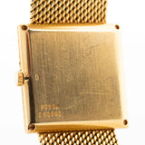 Piaget 18k Rettangolare Lapislazuli 1970