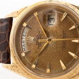 Rolex Day-Date Florentine Pie Pan 18k 1961