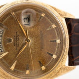 Rolex Day-Date Florentine Pie Pan 18k 1961