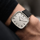 Iwc Roman rettangolare in lino 1973