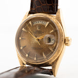 Rolex Day-Date Florentine Pie Pan 18k 1961
