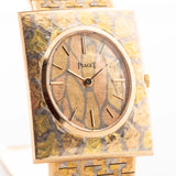 Piaget 18k Trinity rettangolare 1970