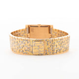 Piaget 18k Trinity rettangolare 1970