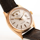 Rolex Day Date Pie Pan 18k Rose 1962