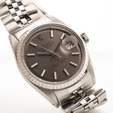 Rolex Datejust Pie Pan Grigio Set completo 1968
