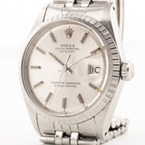 Rolex Datejust Pie Pan Argento 1970