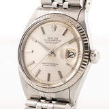 Rolex Datejust Pie Pan Argento 1966