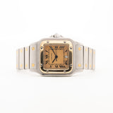 Cartier Santos Galbée Marrone anni '90