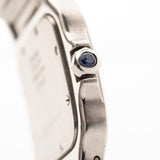 Cartier Santos Galbée Marrone anni '90