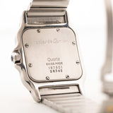 Cartier Santos Galbée Marrone anni '90