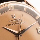 Universal Geneve Polerouter 18k Data 1966