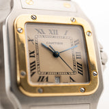 Cartier Santos Galbée Marrone anni '90