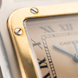 Cartier Santos Galbée Marrone anni '90