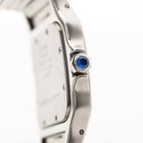 Cartier Santos Galbée Marrone anni '90