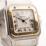 Cartier Santos Galbée bicolore 1992