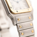 Cartier Santos Galbée bicolore 1992