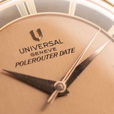 Universal Genève Polerouter Date 18k 1960