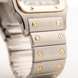 Cartier Santos Galbée bicolore 1996