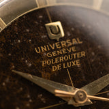 Universal Geneve Polerouter DeLuxe 18k Tropic anni '50