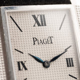 Piaget Rettangolare 18k Hobnail 1970s