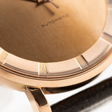 Universal Geneve Polerouter De Luxe 18k Rose 1950s
