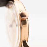 Universal Geneve Polerouter De Luxe 18k Rose 1950s