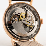 Universal Geneve Polerouter De Luxe 18k Rose 1950s
