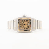 Cartier Santos Galbée bicolore 1990