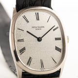 Patek Philippe Ellipse d'Or 18k Roman anni '70