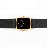 Audemars Piguet 18k Rettangolare Nero anni '80