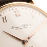 IWC Sub Second 18k Rose 1947