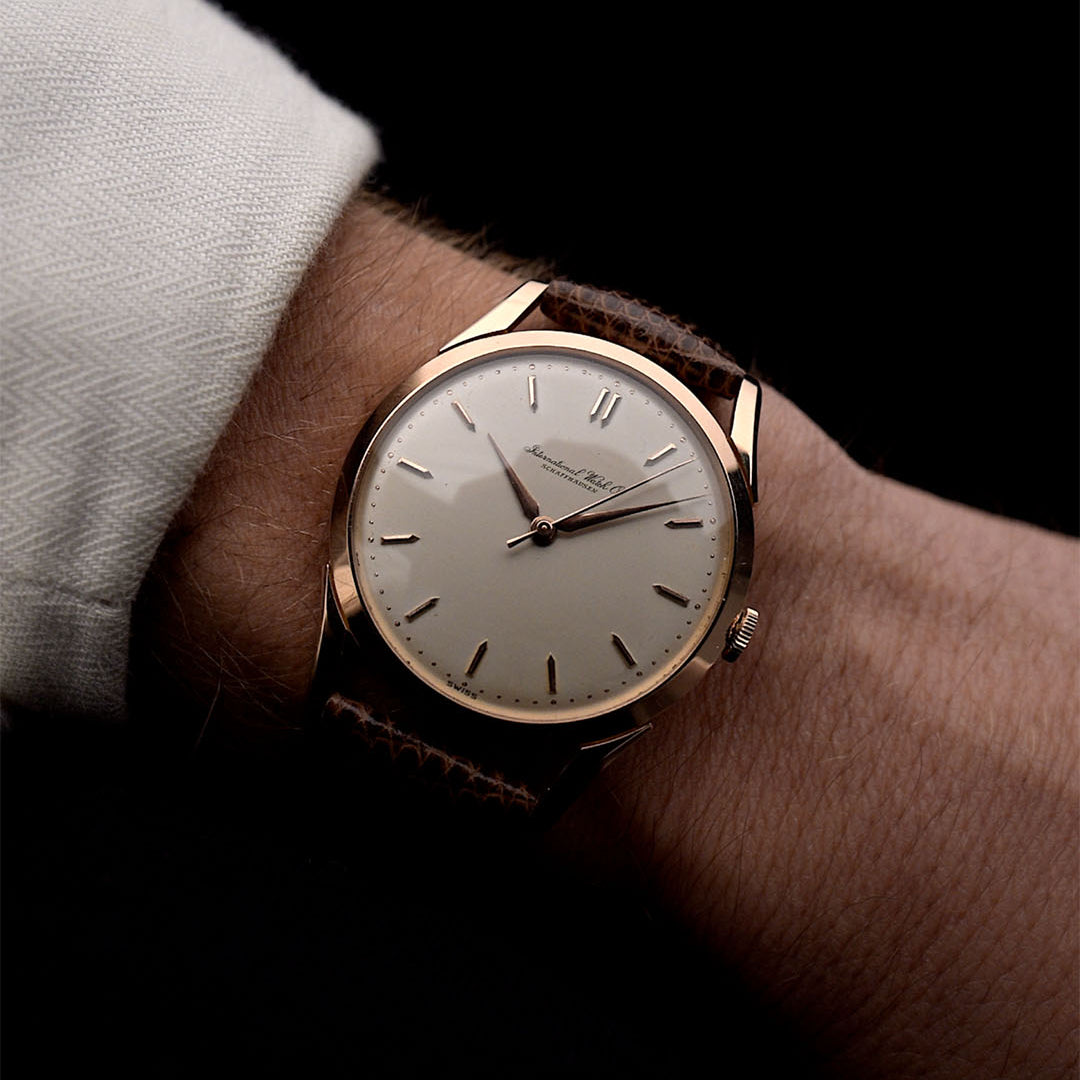 Vintage IWC Cal. 89 18k Rosa 1956
