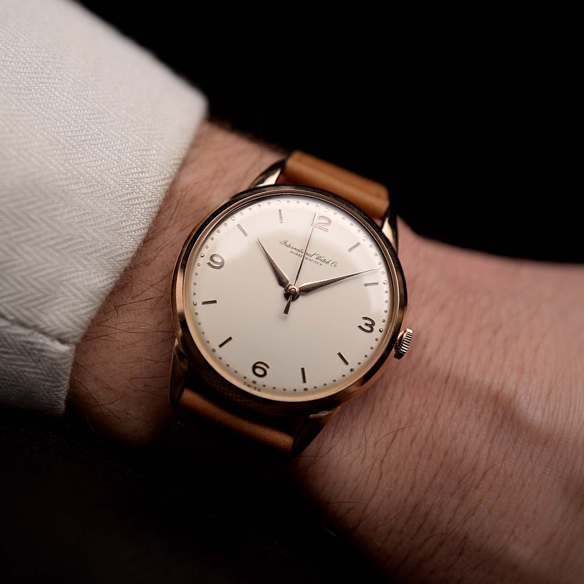 Vintage IWC Cal. 89 Dress 18k Rose 1959