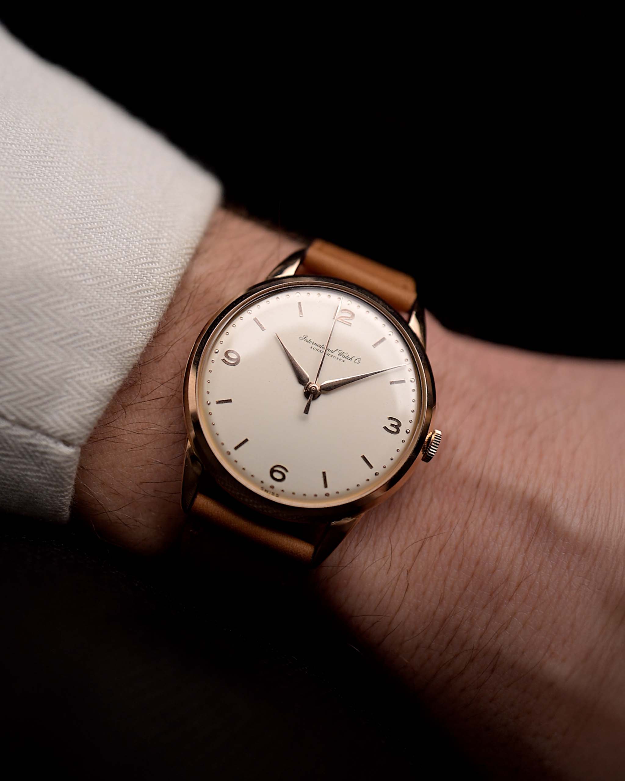 Vintage IWC Cal. 89 Dress 18k Rose 1959