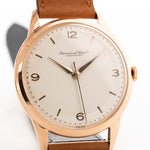 Preowned IWC Cal. 89 Dress 18k Rose 1959 Quadrante