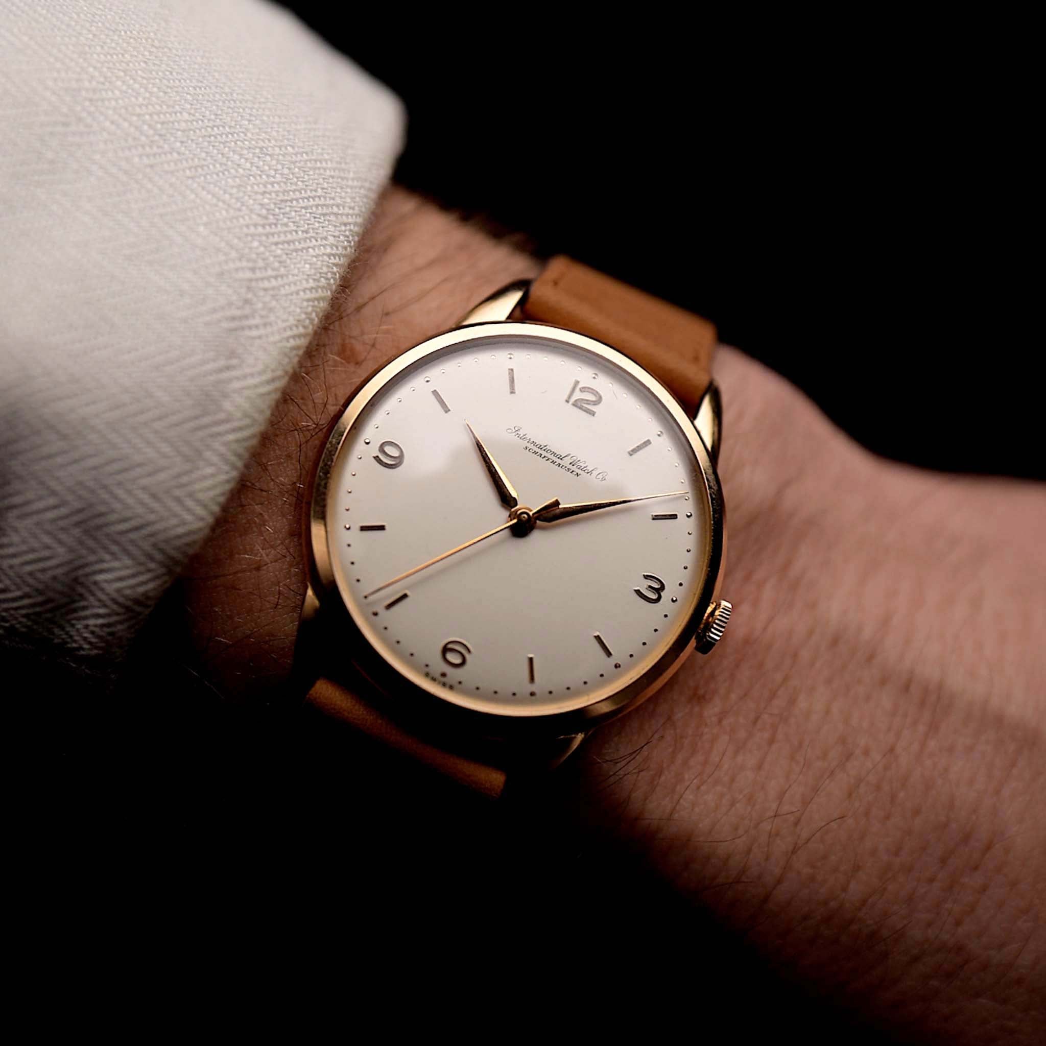 Vintage IWC Cal. 89 18k Rosa 1958