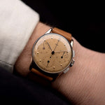 Cronografo Jaeger 22485 Rame bicolore 1950 cronografo jaeger-lecoultre