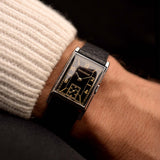 Jaeger LeCoultre Rettangolare Nero 1940s