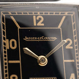 Jaeger LeCoultre Rettangolare Nero 1940s