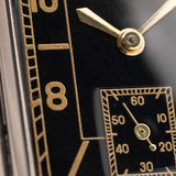 Jaeger LeCoultre Rettangolare Nero 1940s