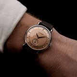 Jaeger LeCoultre Salmon Sub Second 1950s